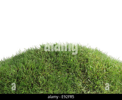 Einfache grasbewachsenen Hügel Ausschnitt Stockfoto