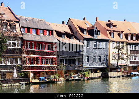 Klein-Venedig, Bamberg, Bayern, Deutschland Stockfoto