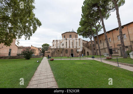 Die Basilika von San Vitale, Ravenna, Italien Stockfoto