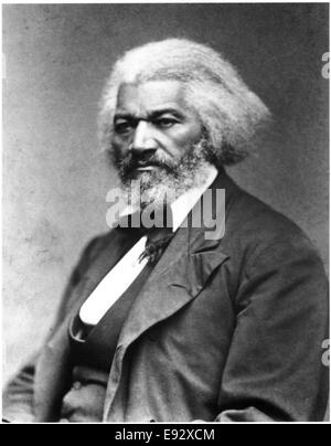 Frederick Douglass (1817-1895), US-amerikanischer Abolitionist, Portrait, ca. 1874 Stockfoto