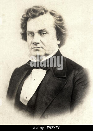 Stephen A. Douglas (1813 – 1861), US-amerikanischer Politiker aus Illinois, USA, Porträt, 1860 Stockfoto