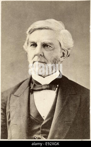 Oliver Wendell Holmes, Sr (1809-94), amerikanischer Arzt, Pädagoge, Dichter & Autor Portrait, um 1890 Stockfoto