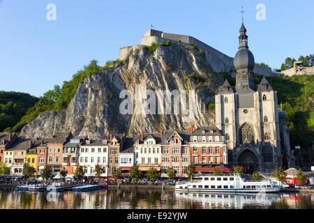 Stadt von Dinant, Belgien Stockfoto