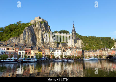 Stadt von Dinant, Belgien Stockfoto