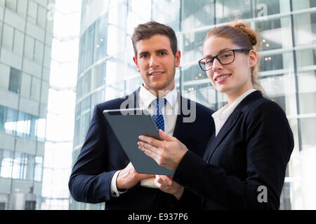 Porträt von Geschäftsleuten Stockfoto