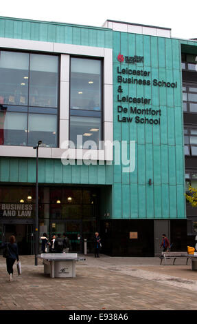 Business School und der Law School, De Montfort University, Leicester, UK Stockfoto