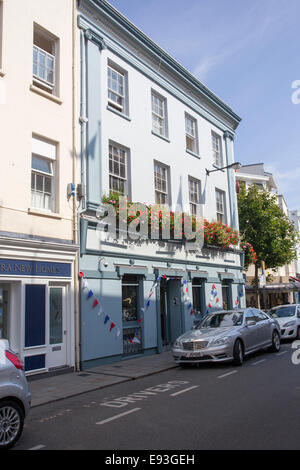 Die Blue Note Bar 20, Broad Street St Helier Jersey Kanalinseln Stockfoto