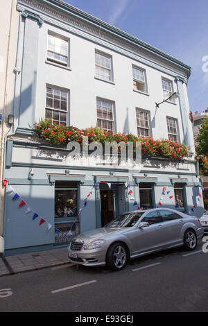 Die Blue Note Bar 20, Broad Street St Helier Jersey Kanalinseln Stockfoto