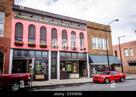 Finnegans Wake Irish Pub & Restaurant, 305 South Avenue, Springfield, Missouri Stockfoto