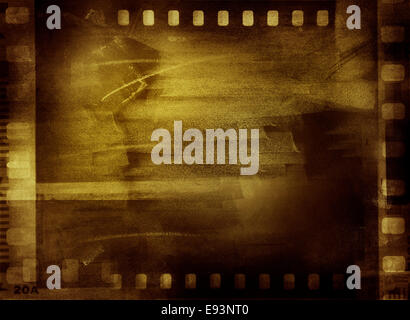 Filmframes negativen, Textfreiraum Stockfoto