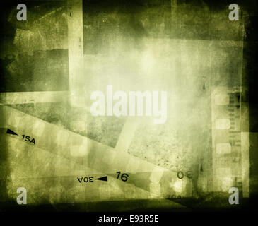 Filmframes negativen, Textfreiraum Stockfoto