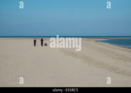 Poppit Sands, Westwales Stockfoto