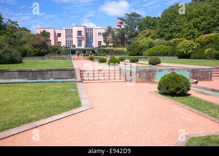 Serralves Villa (Casa de Serralves) im Serralves Museum in Porto, Portugal Stockfoto