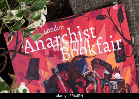 London, UK. 18. Oktober 2014.  London-Anarchistische Buchmesse Credit: Guy Corbishley/Alamy Live-Nachrichten Stockfoto