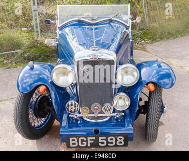 Hillman Minx Oldtimer auf dem display Stockfoto