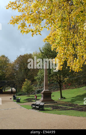 Avenham Park in Preston im Herbst Stockfoto