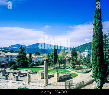 La Villasse Quartal römischen Ruinen Vaison-la-Romaine Provence Frankreich Stockfoto