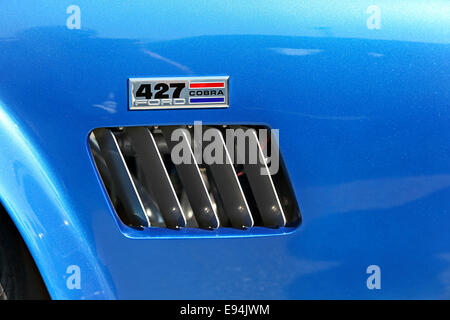 1966 Ford Shelby Cobra 427 emblem Stockfoto