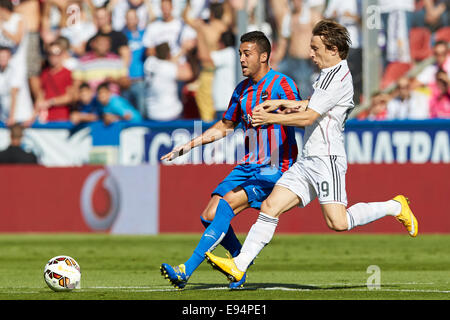 Valencia, Spanien. 18. Oktober 2014. La Liga BBVA Fußball. UD Levante gegen Real Madrid im Stadion Ciutat de Valencia. © Aktion Plus Sport/Alamy Live-Nachrichten Stockfoto