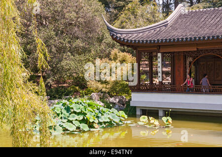 California, San Marino, Huntington, Botanischer Garten, chinesischer Garten Stockfoto