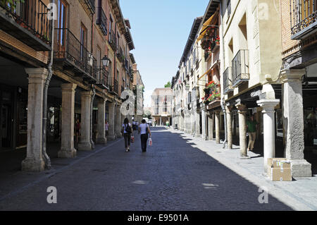 Hauptstraße, Alcalá De Henares, Spanien Stockfoto