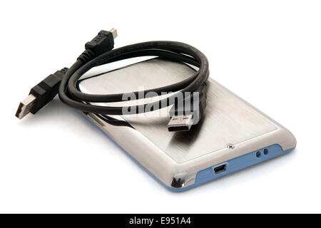Externe Festplatte Stockfoto