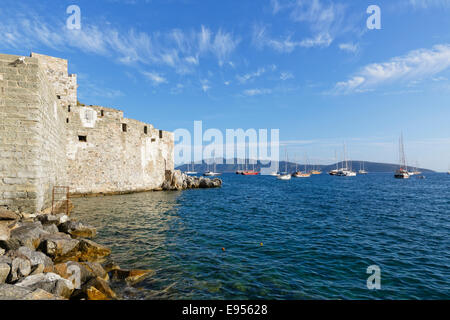 Burg von Bodrum, Bodrum, Muğla Provinz, ägäische Region, Türkei Stockfoto