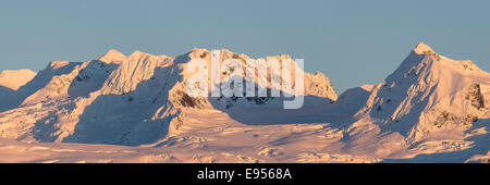 Chugach Mountains, Alaska, USA Stockfoto