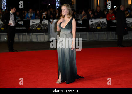Alicia von Rittberg kommt für die Premiere von Fury. Stockfoto