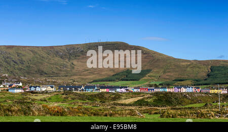 Allihies und Slieve Miskish Berge, Beara, Co. Cork Stockfoto