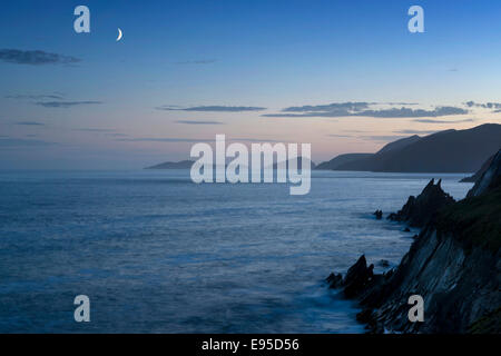 Blasket Inseln von Dunmore Head, Dingle, County Kerry, Irland Stockfoto