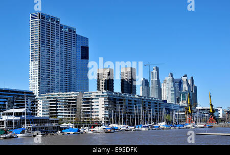 Luxus Apartments Marina Puerto Madero Buenos Aires Argentinien Stockfoto