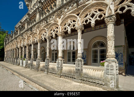 Portugal, das Beira Litoral, Zentral-Portugal, Busaco, Hotel Palácio do Buçaco Stockfoto