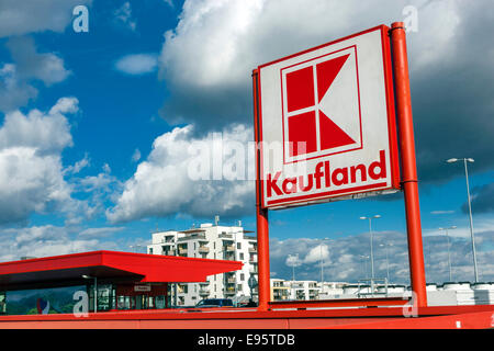 Kaufland Supermarkt Marke in Prag in der Tschechischen Republik Stockfoto