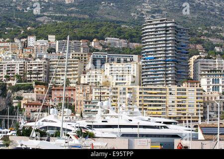 Monte Carlo, Monaco. 20. Oktober 2014. Die Wolkenkratzer Schuylkill, Wojciech Janowski (beteiligt Helene Pastor Murder Case) lebte. / Allianz Credit Bild: Dpa picture-Alliance/Alamy Live News Stockfoto