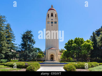 Hoover Tower, Stanford University, Palo Alto, Kalifornien, USA Stockfoto