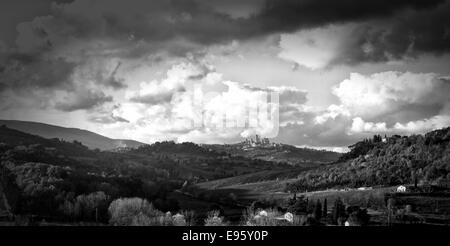 San Gimignano, Toskana Stockfoto