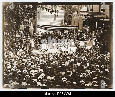 Oberst Roosevelt in New Brunswick, N. J. sprechen Stockfoto