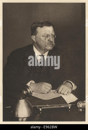 [Der ehemalige Präsident Theodore Roosevelt] Stockfoto