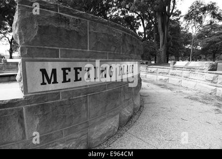 Treffpunkt bei Kamay Botany Bay National Park, Sydney Stockfoto