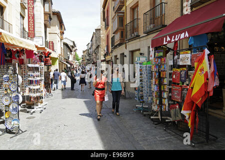 Souvenir-Shop, Toledo, Spanien Stockfoto