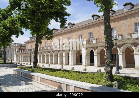 San Antonio Platz, Aranjuez, Spanien Stockfoto