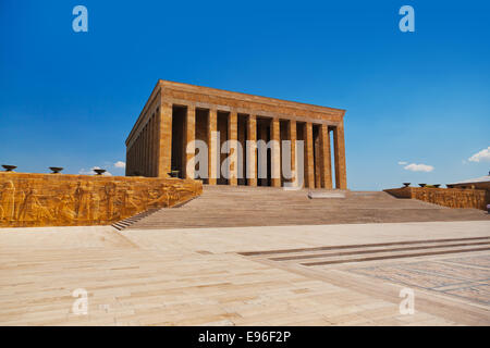 Mustafa Kemal Atatürk-Mausoleum in Ankara Türkei Stockfoto