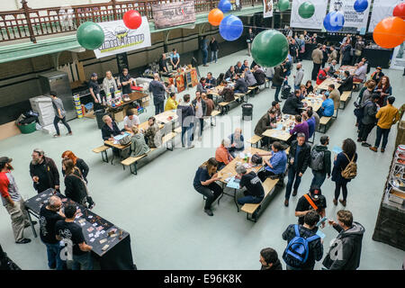 Unabhängige Manchester Bier Convention, 2014 Stockfoto