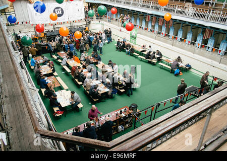 Unabhängige Manchester Bier Convention, 2014 Stockfoto