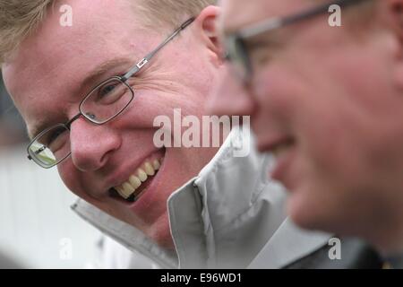 "Der Verkünder" T In The Park-Musik-Festival, Balado, Schottland, 2003. Stockfoto