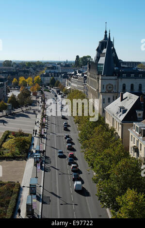 die Mediathek, l'apostrophe, Chartres, Frankreich Stockfoto