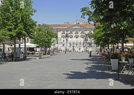 Plaza de Santa Ana, Theaterplatz, Madrid, Spanien Stockfoto