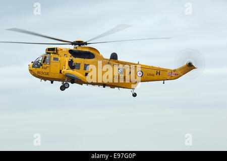 Sea King HAR3 Landung auf RAF Fairford Royal International Air Tattoo 2014 Stockfoto