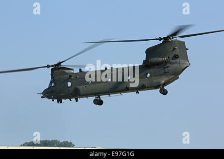 Chinook HC2 serielle ZA714 zeigt an der Royal International Air Tattoo 2014 Stockfoto